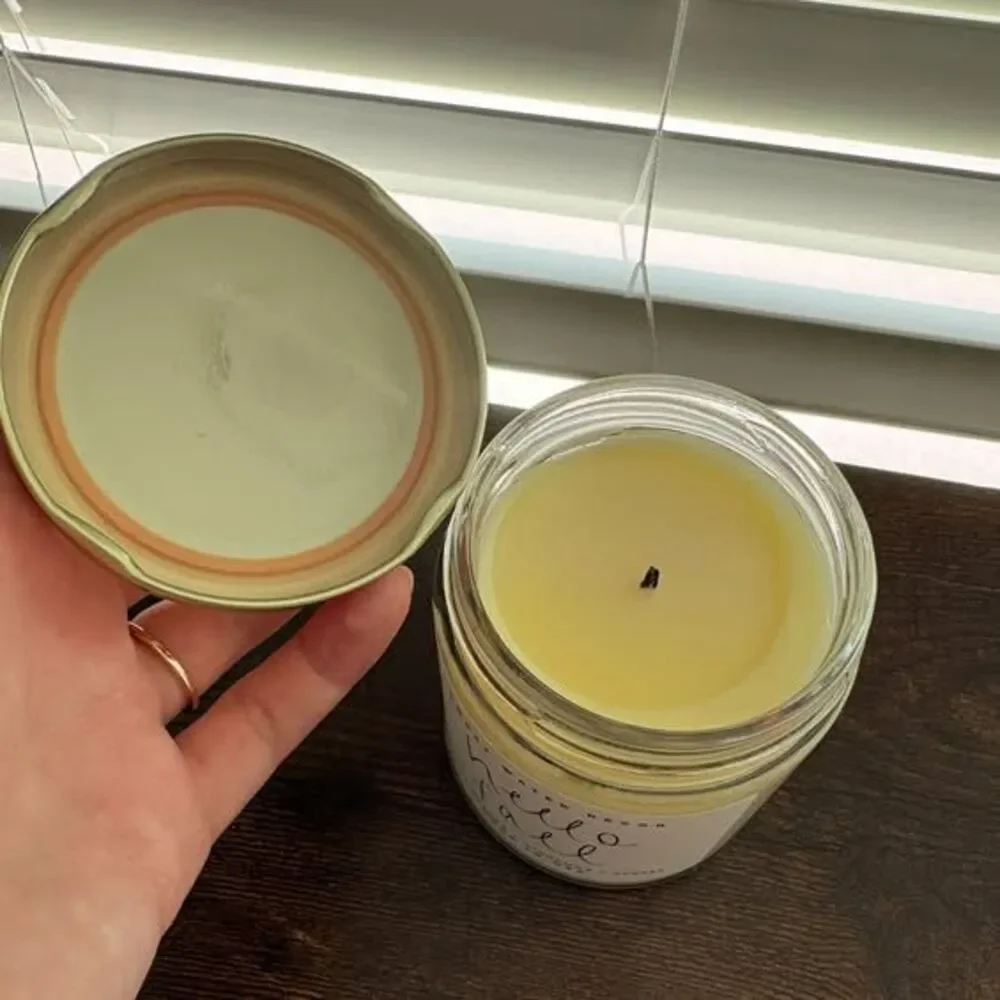 Sweet Water Decor Hello Fall Soy Candle - Used Once